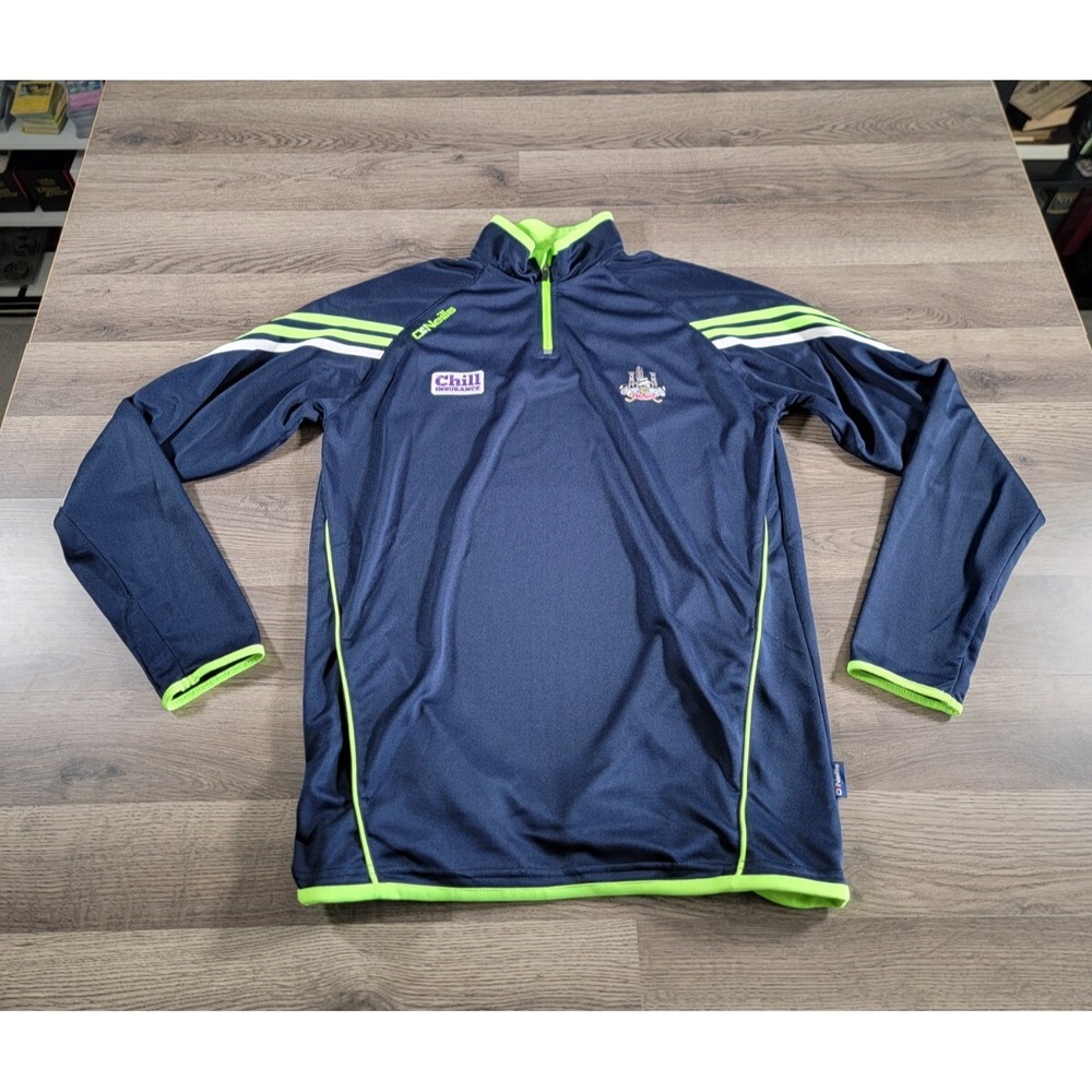 O'Neills Corcaigh 1/4 Zip Pullover Jacket Medium Ireland Long Sleeve Football